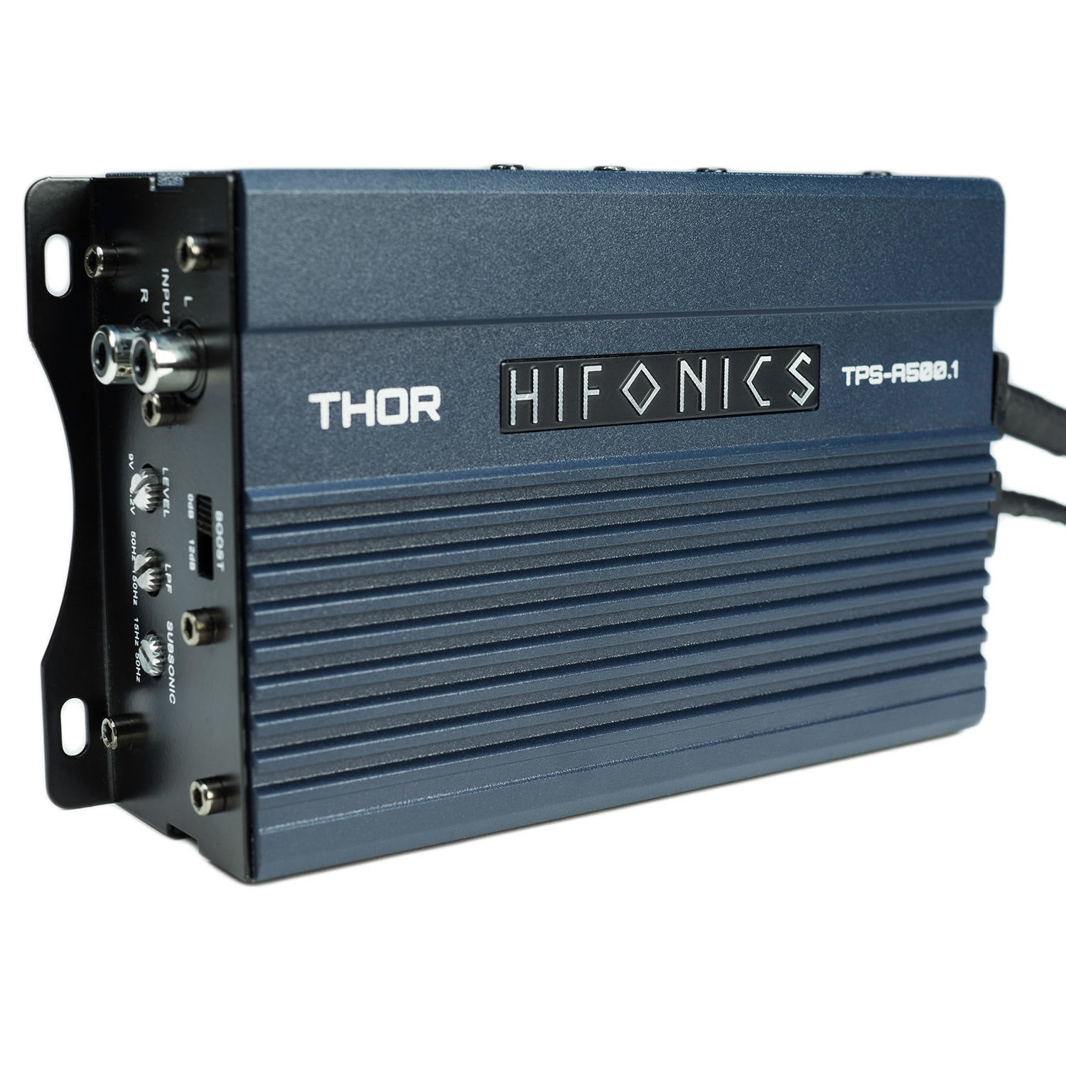 Hifonics TPS-A500.2 THOR Series Class-D 2-Channel 2-Ohm Stable Powersports Amplifier For Polaris RZR/ATV/UTV/Cart/Boat 