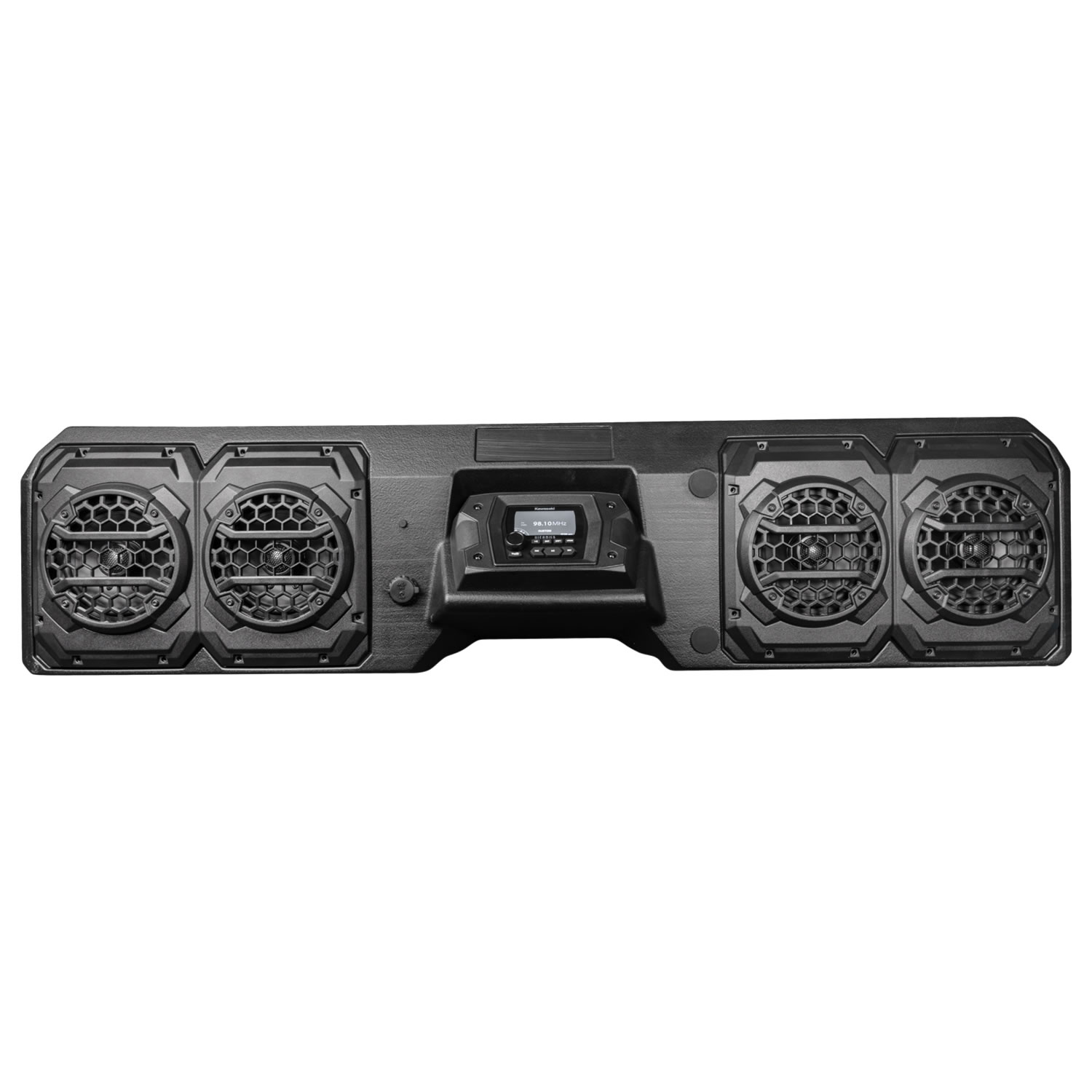 Kawasaki RIDGE Stage 1 Visor Audio System with Built-In Source Unit (99994-1777)